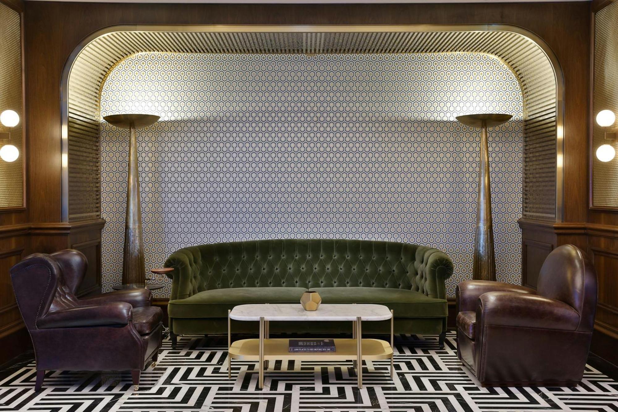 Hotel The Ritz-Carlton, Ammán Exteriér fotografie The lobby of the hotel